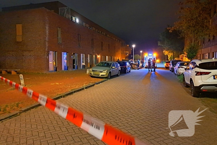 Straat afgesloten na ongeval