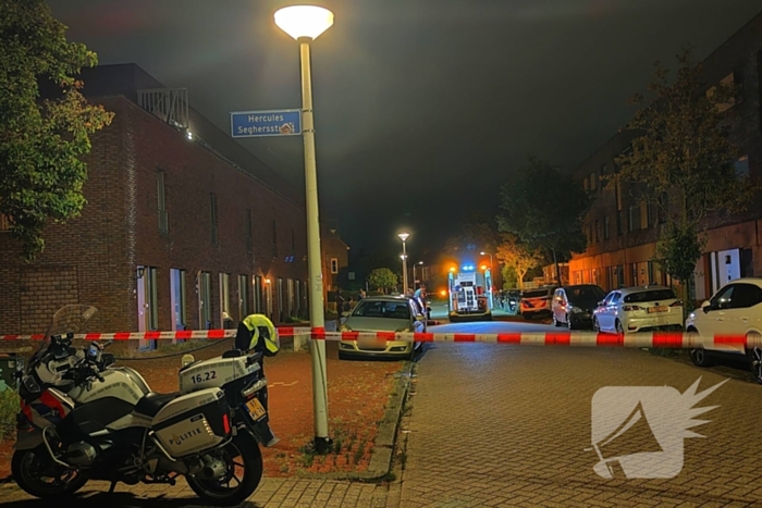 Straat afgesloten na ongeval