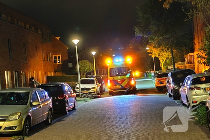 Straat afgesloten na ongeval