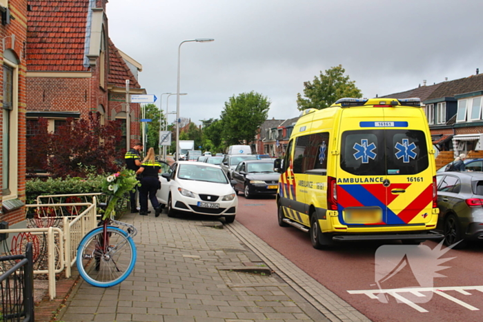 Fietser gewond aan arm na ongeval met personenauto