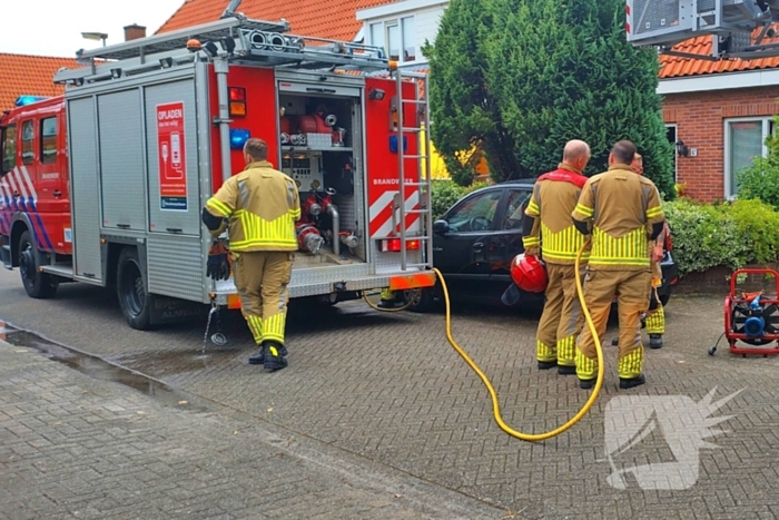 Brandweer heeft brand in woning snel onder controle