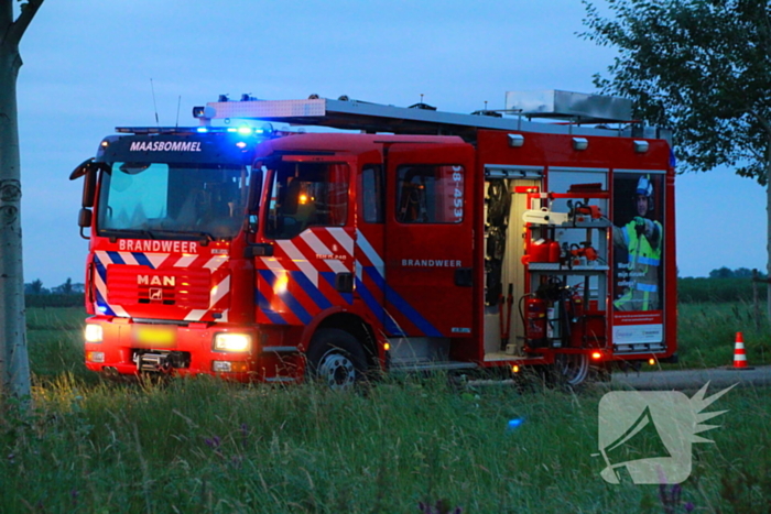 Enorme schade na aanrijding, meerdere ambulances ingezet