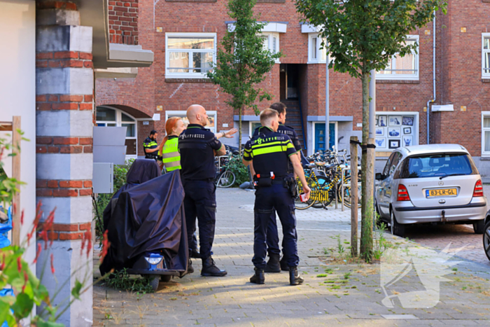 Straat afgezet wegens onderzoek naar geweldsincident