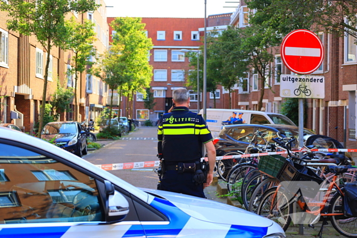 Straat afgezet wegens onderzoek naar geweldsincident