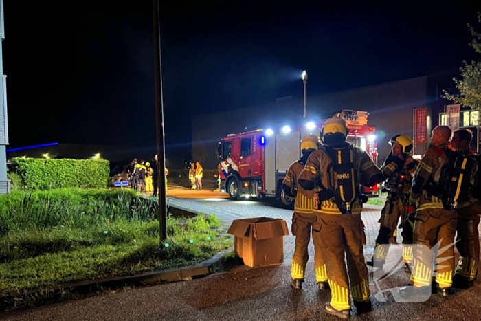 Mistgenerator na inbraak zorgt voor brandweer inzet