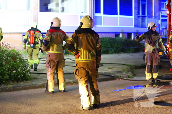 Brand in woning snel onder controle