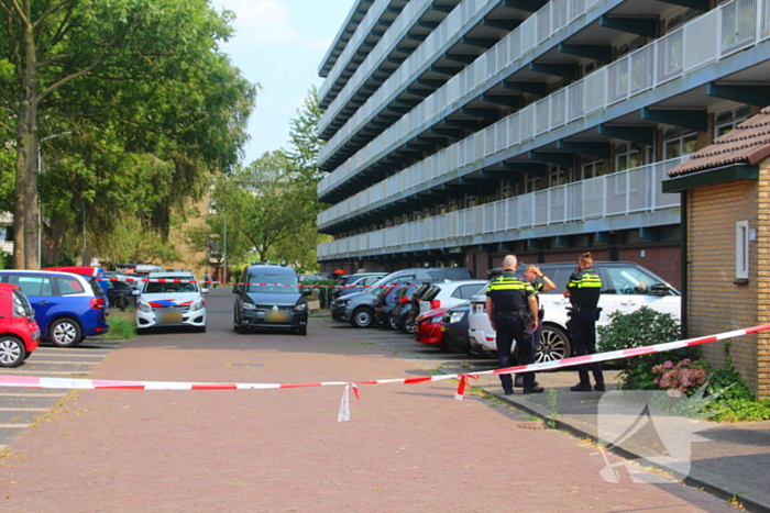 Traumateam ingezet voor incident bij flatgebouw