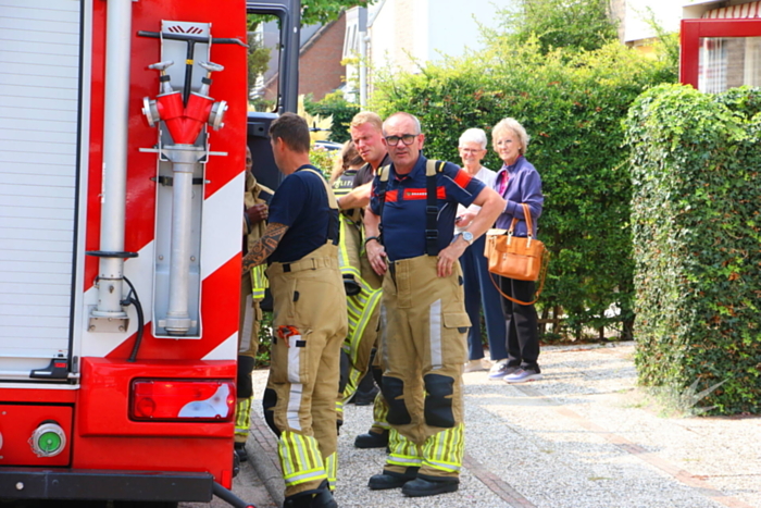 Brand in woning snel onder controle