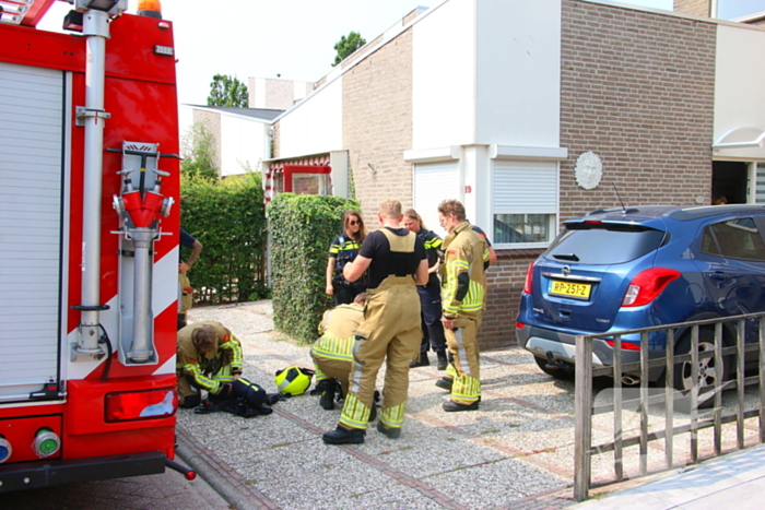 Brand in woning snel onder controle