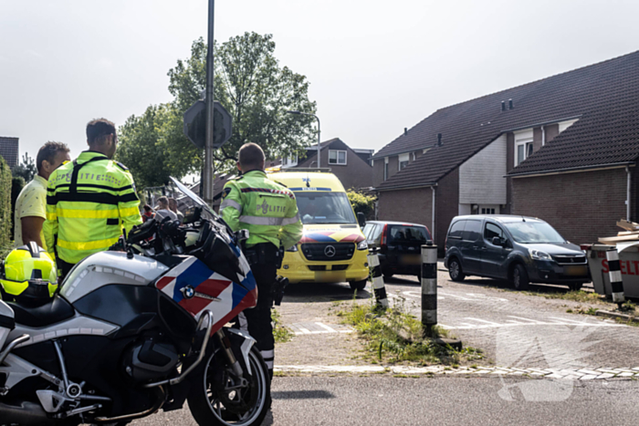 Fietser gewond bij aanrijding met auto