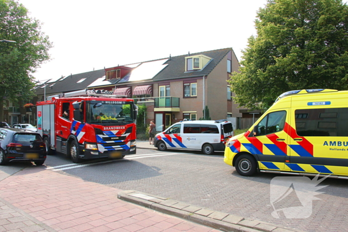 Brandweer bevrijdt kind dat met voet tussen spaken zit