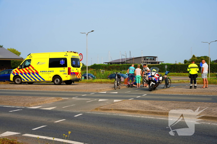 Fietser gewond bij ongeval