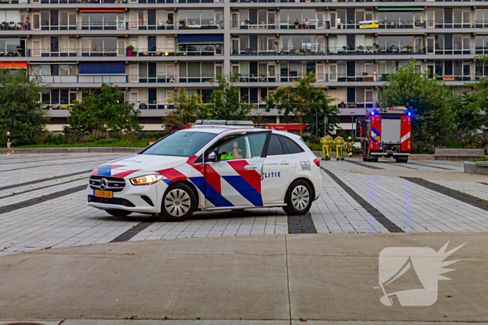 Harde knal in parkeergarage gehoord