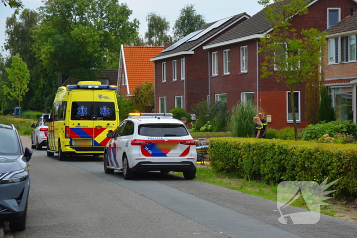 Fietser raakt gewond na ongeval op fietspad