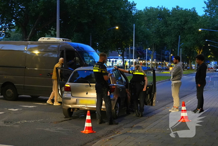 Gewonde na botsing tussen auto en bestelbus