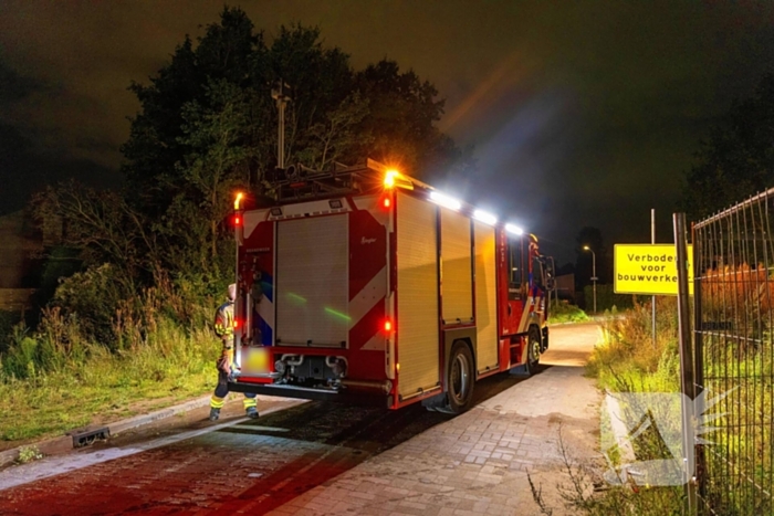 Brandweer ingezet voor te water geraakt persoon