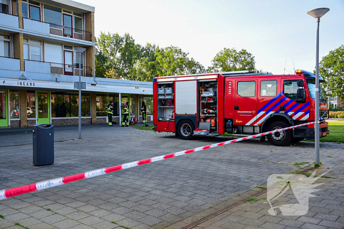 Gaslek in leegstaand winkelpand leidt tot ontruiming