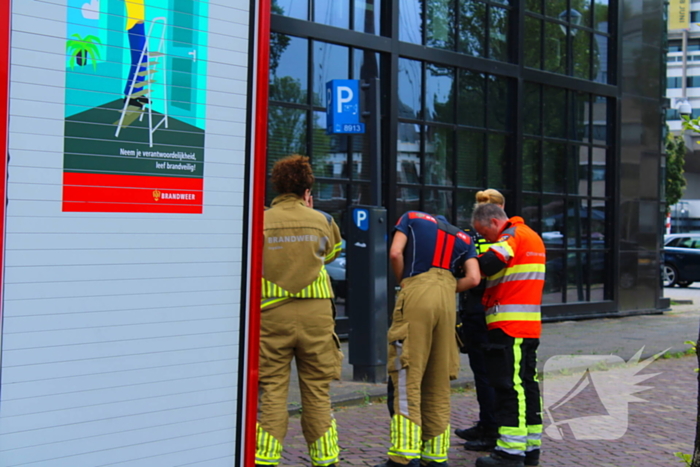 Kantoorpand ontruimd vanwege mogelijke brand