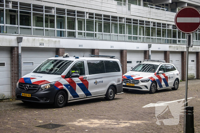 Brandende stoel op balkon veroorzaakt brandweerinzet