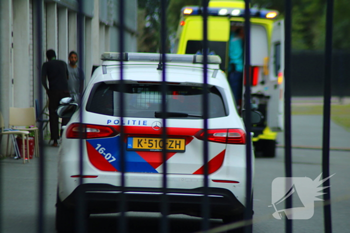 Hulpdiensten ingezet voor geweldsincident bij AZC