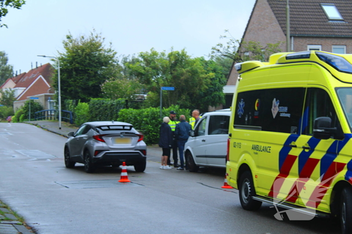 Persoon op fiets aangereden door automobilist