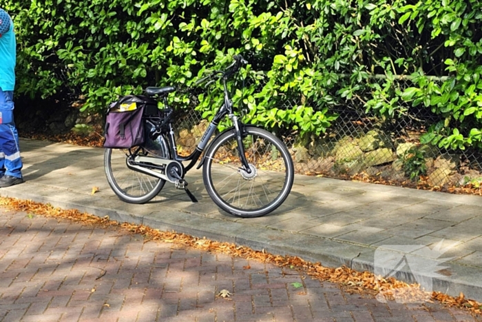 Fietser komt ten val en raakt gewond