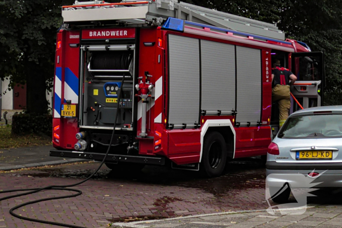 Verhitte compressor zorgt voor brandlucht