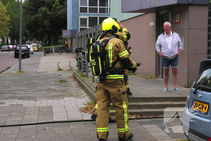 Verhitte compressor zorgt voor brandlucht