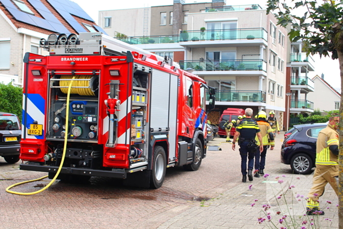 LPG bus gecontroleerd na melding gaslekkage