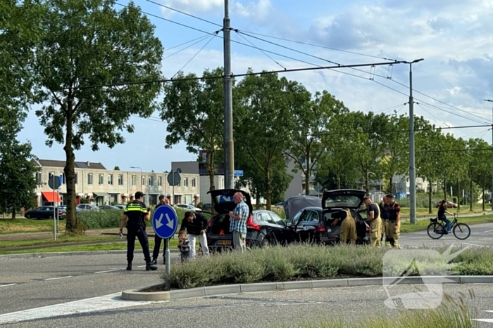 Kinderen betrokken bij harde botsing