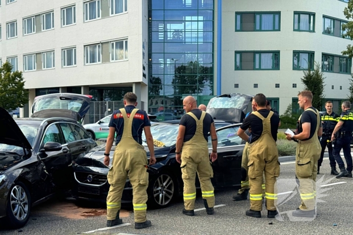 Kinderen betrokken bij harde botsing