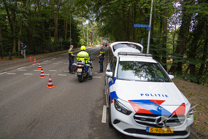 Brandweer in actie voor laaghangende tak