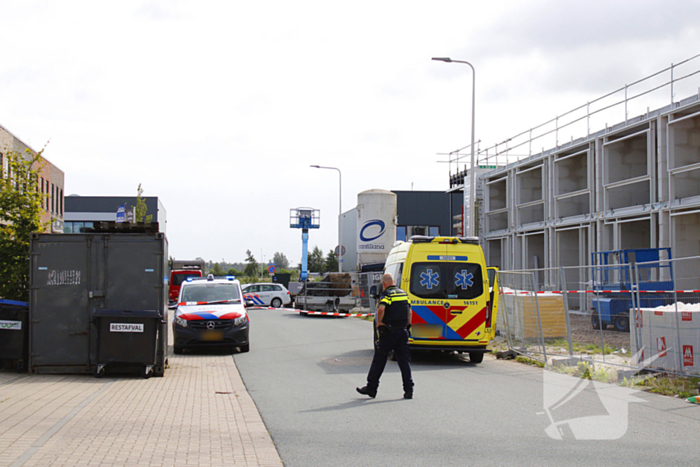 Traumateam ingezet voor incident op bouwterrein