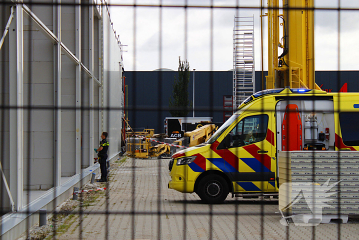 Traumateam ingezet voor incident op bouwterrein