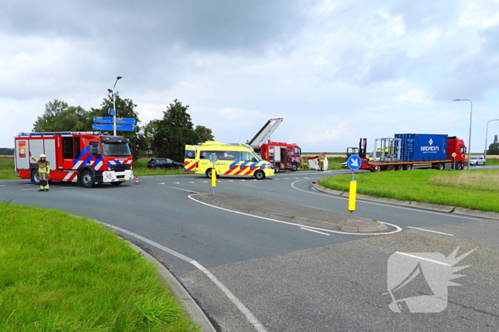 Traumateam ingezet voor ernstig ongeval, bestuurder overleden