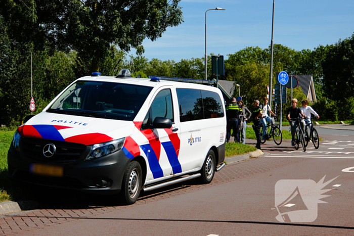 Tiener op fiets aangereden door fatbiker