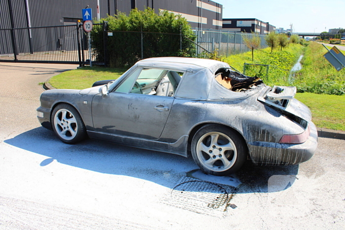 Porsche door brand verwoest