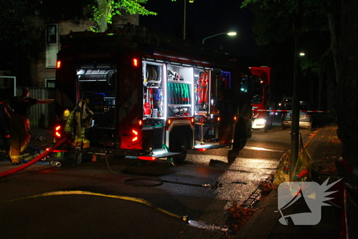 Flinke brand in woning