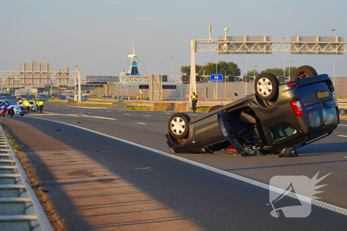 Meerdere gewonden door ongeval op buitenring A10 West