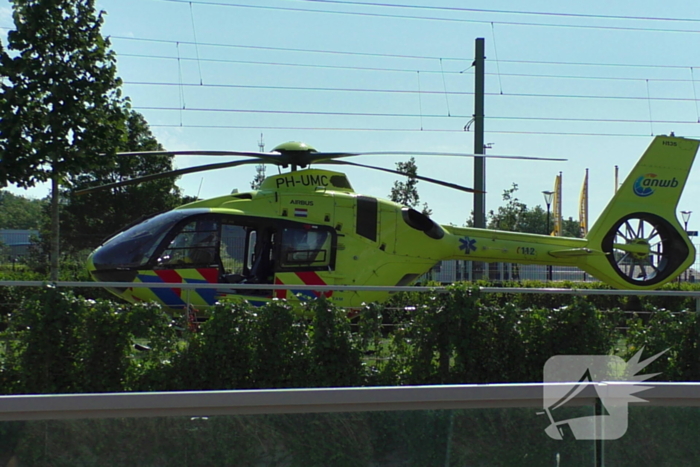 Persoon gewond bij val in tunnel, traumateam ingezet