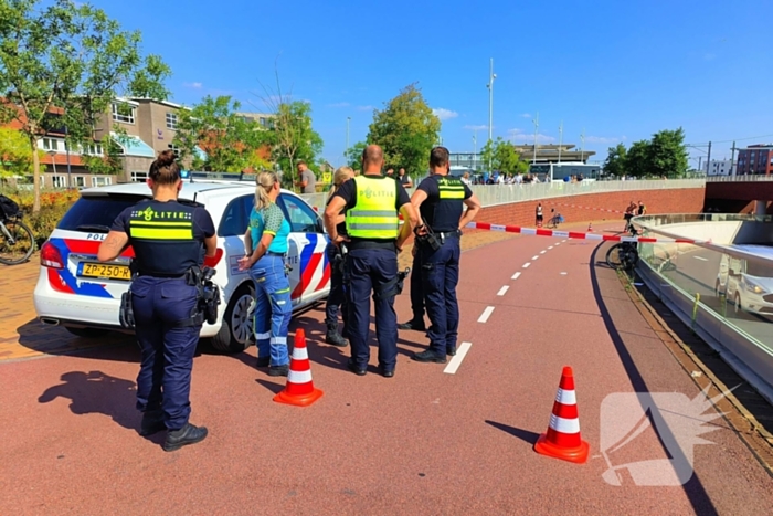 Persoon gewond bij val in tunnel, traumateam ingezet