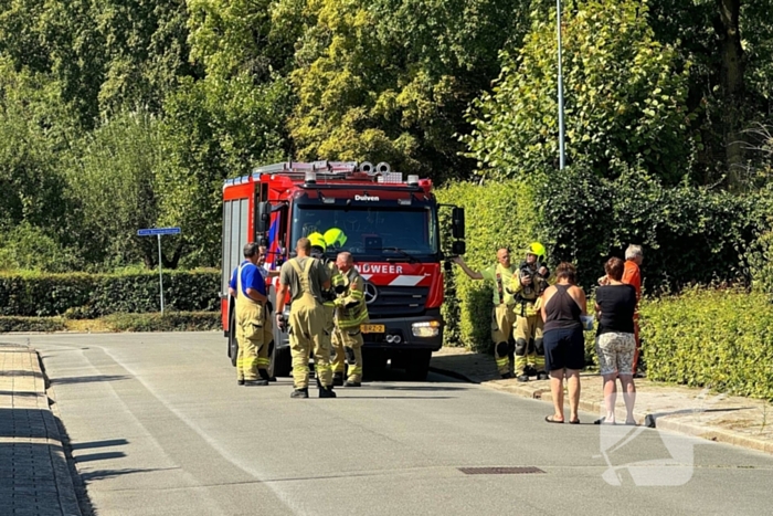 Gaslek ontdekt, brandweer onderzoekt oorzaak