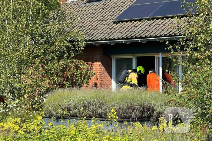 Gaslek ontdekt, brandweer onderzoekt oorzaak