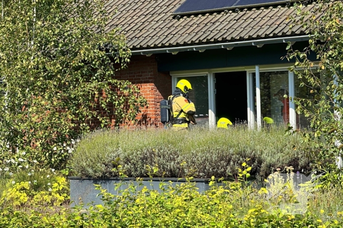 Gaslek ontdekt, brandweer onderzoekt oorzaak