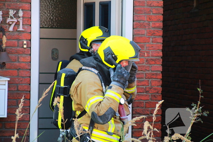 Persoon nagekeken na woningbrand