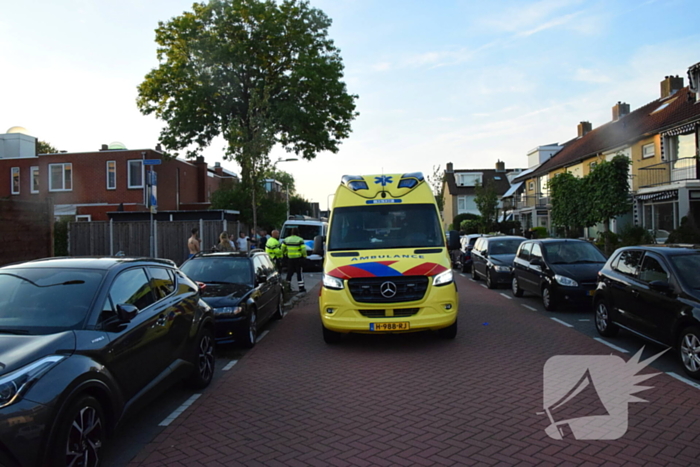 Twee fietsers ten val na botsing