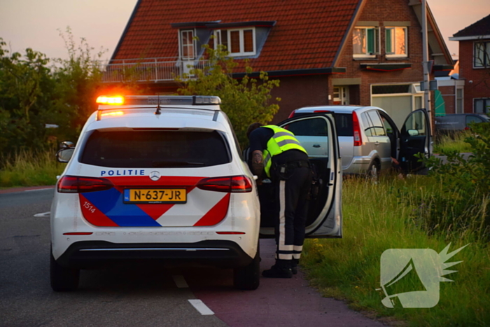 Dronkenautomobilist schept fietser