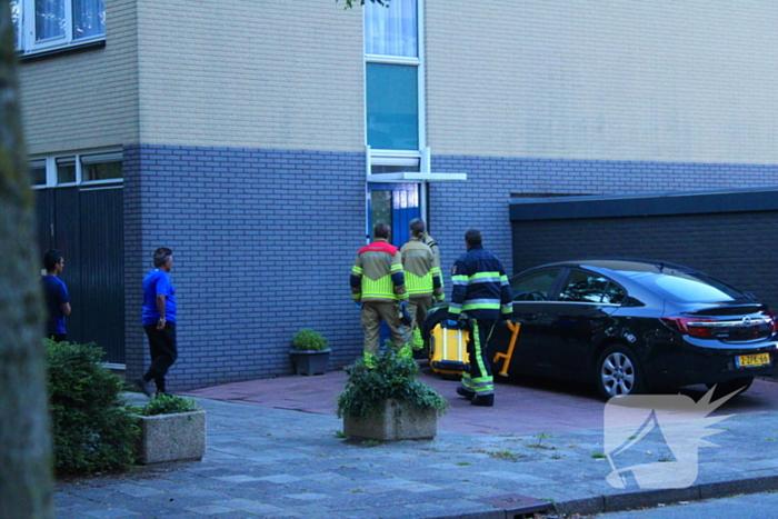 Patiënt in woning niet bereikbaar, brandweer schiet te hulp