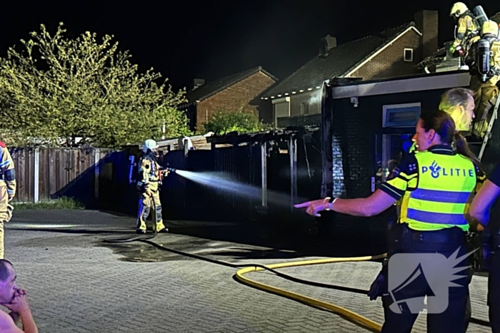 Brand in woning snel geblust