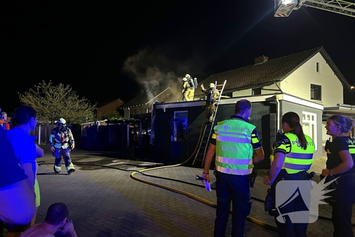 Brand in woning snel geblust